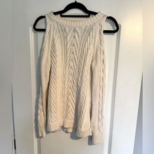 M Loft Open Shoulder Sweater